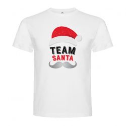 Rodinné Vianočné Tričko Team Santa