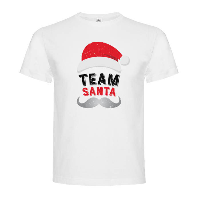 Rodinné Vianočné Tričko Team Santa