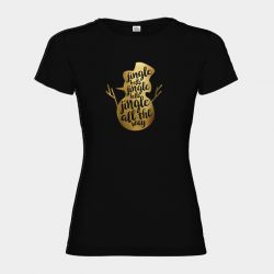 Vianočné Tričko Snehuliak