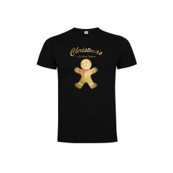 Detské Vianočné Tričko Sušienka Čierne