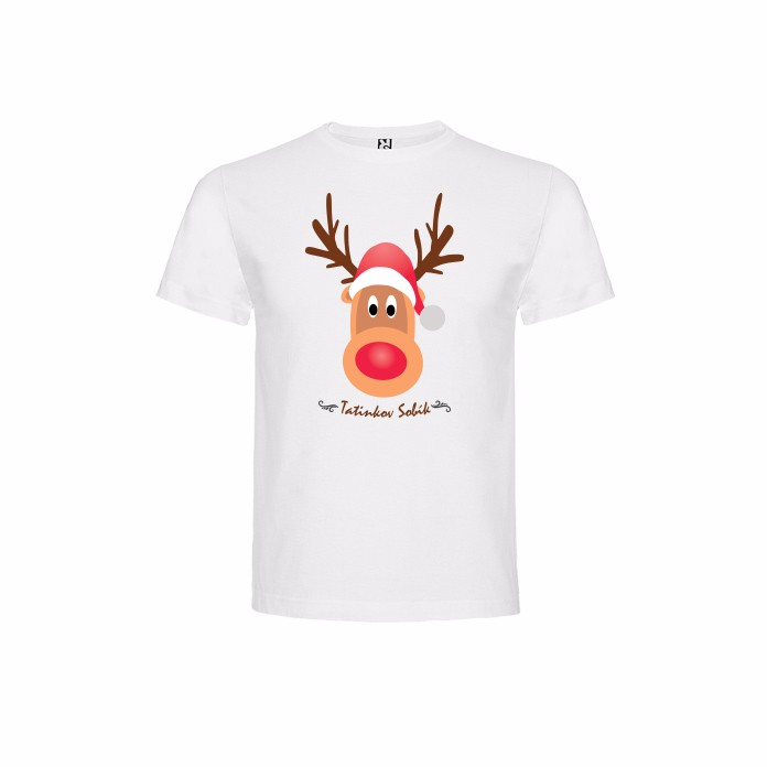 Vianočné Detské Tričko Tatinkov Sobík