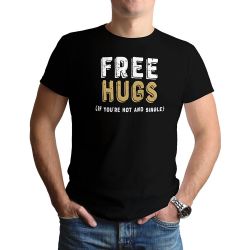 Tričko Free Hugs Man