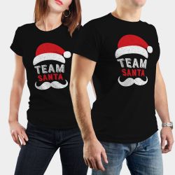Vianočné tričká Team Santa